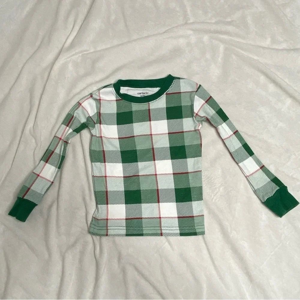 Carter's Plaid 100% Snug Fit Cotton Pajamas